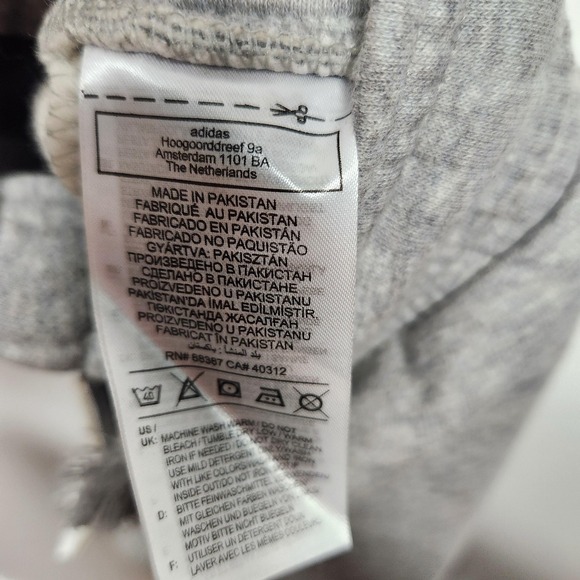 Adidas Pants Womens Medium Gray All SZN Fleece Cuffed Joggers Sweatpants‎ HK0442 - Picture 9 of 11
